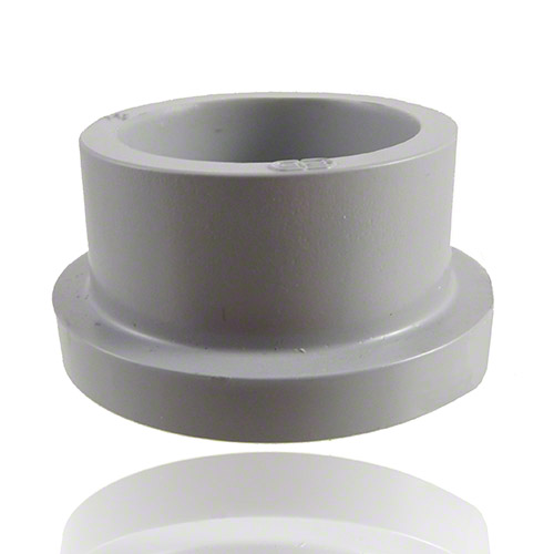 PVC-C Bundbuchse , Dichtfl&auml;che gerillt, Klebemuffe